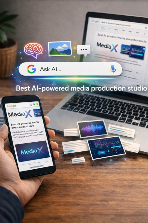 Google SGE showing AI-powered search answers on mobile and desktop